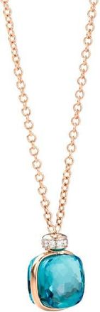 POMELLATO Nudo London Blue Topaz Pendant Necklace at Nordstrom, Size 46