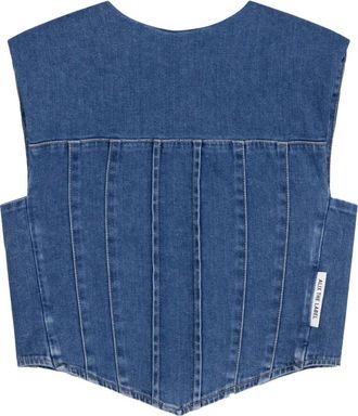 ALIX The Label Alix The Label, Dames, Tops, Blauw, Maat: L Denim