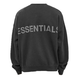 Fear of God Reflective Logo Sweatshirt Black 192HO192105F