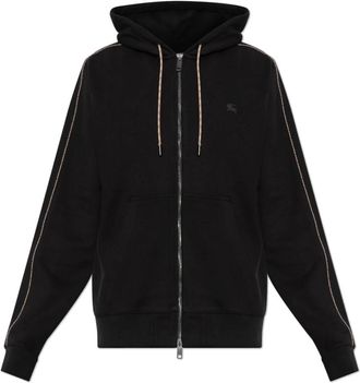 Burberry Scott Sweatshirt - Heren - Vesten met rits - Zwart - S - Katoen - Hoodies & sweatvesten