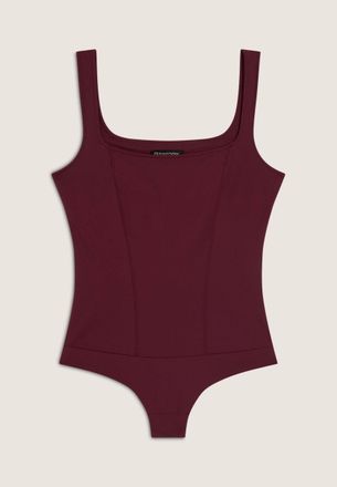 Freddy Body FREDDY Body F4WTWY13, Damen, Gr. L, EURO, lila (tawny port), Obermaterial: 77% Polyamid PA. 23% Elasthan EL., Bodys Body
