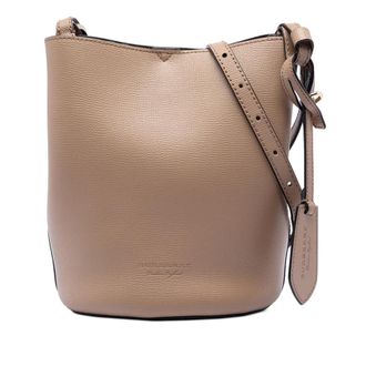 Burberry Pre-owned Burberry Leather Lorne Bucket Bag Ladies 43RUJ626S6O0CUR1