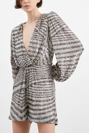 In The Mood For Love Clelia Jumpsuit In Grey