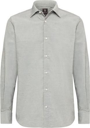 Boggi Milano velvet shirt - Grey
