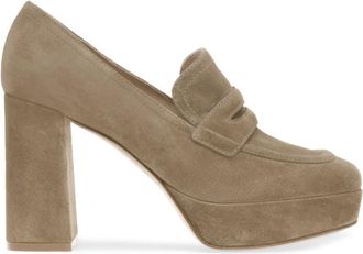Gianvito Rossi Rouen 70mm suede pumps - women - Suede - 41 - Neutrals