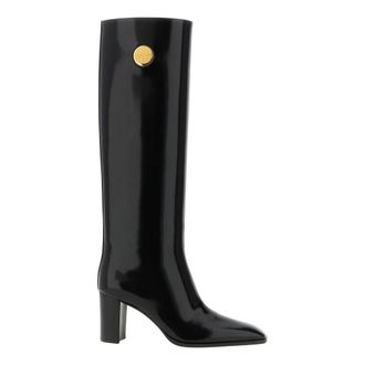 Saint Laurent Louis High Boots - Shoes - Mujer - Negro - 36 1/2 EU
