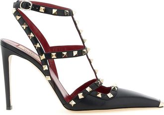 Valentino Garavani Black Studded Pumps