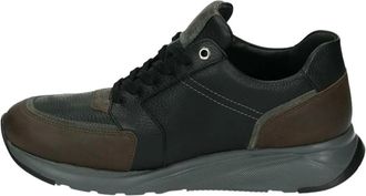 Mephisto Isaac Sneaker - Heren - Schoenen - Zwart - Maat: 43 EU Leer