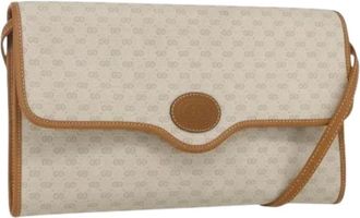 Gucci Pre-owned Cross Body Bags, female, Beige, Size: ONE SIZE Pre-owned Cross Body Bag