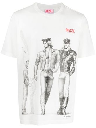 Diesel x Tom of Finland Foundation Pride T-shirt - Wit