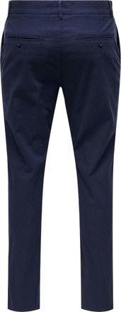 Only Effen Slim Herenbroek (Donkere marine)