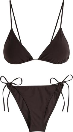 Lido Bikini a triangolo Venti - Marrone