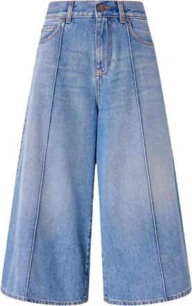 Pinko Burkina Bermuda - Dames - Denim shorts - Blauw - W25 - Denim - Korte Broeken