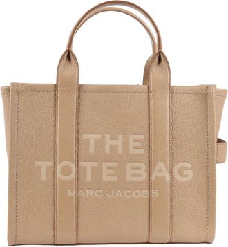 Marc Jacobs Tote Bags, female, Brown, Size: ONE SIZE The Leather Medium Tote Bag