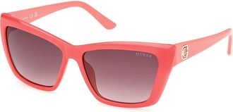 Guess GU00098 72F Womens Sunglasses Pink Size 55