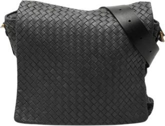 Bottega Veneta Borsa a tracolla Pre-owned in tessuto intrecciato - - Pre-owned - Donna - Grigio - ONE SIZE