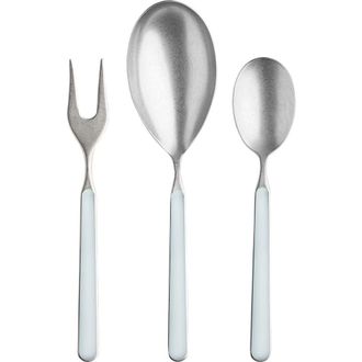 Mepra Fantasia Pewter Serving Set - 3 Pieces in Light Blue at Nordstrom