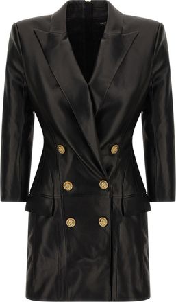 Balmain Blazer Dress Abiti Nero-Donna