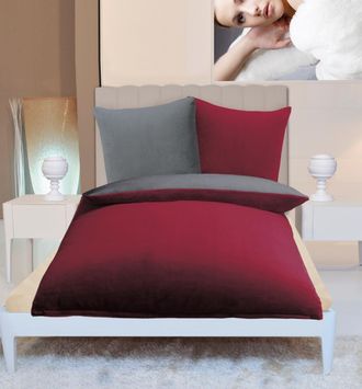 Gözze Wendebettwäsche »Superflausch in Gr. 135x200 oder 155x220 cm« 2 Stk. tlg. Fleece kuschelig warm im Winter, Bettwäsche mit Wendeoptik