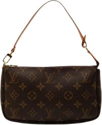 Louis Vuitton Pre-owned Shoulder Bags, female, Brown, Size: ONE SIZE Pre-owned Pochette Accessoires