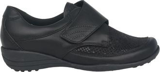 Waldläufer Mujer, Zapatos, Negro, Talla: 39 EU