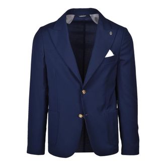 Daniele Alessandrini Blazers, male, Blue, Size: XL Blazer