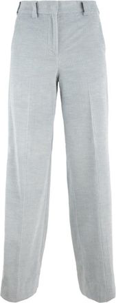 Incotex Light Blue Corduroy Pants