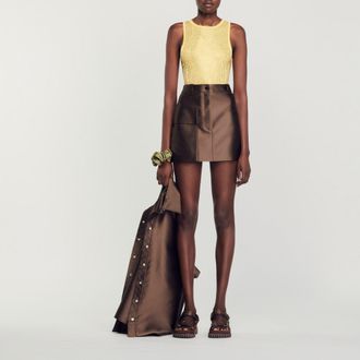 Sandro Body con strass