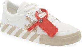 Off-white Vulcanized Sneaker in White Sand at Nordstrom Rack, Size 9Us / 39Eu