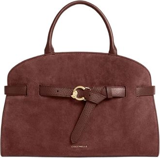 Coccinelle Boheme Handtas - Dames - Handtassen - Rood - ONE Size - Katoen - Tassen