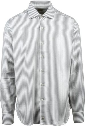 Sonrisa Shirt - Heren - Casual Overhemden - Grijs - L - Katoen - Overhemden