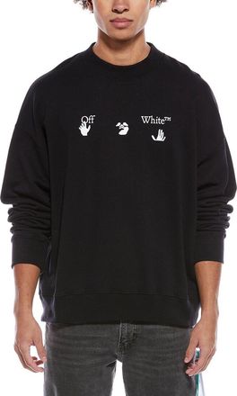 Off-white Big OW Logo Skate Crewneck Sweatshirt