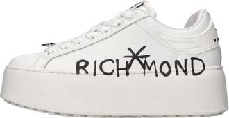 John Richmond 27216/Cp A Leathewrbianco - Dames - Sneakers - Wit - 40 EU - Leer - Schoenen