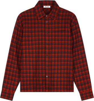 Olaf Hussein Hombre, Camisas, Rojo, Talla: L