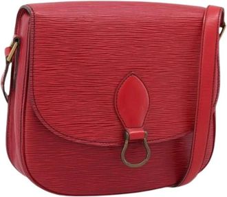 Louis Vuitton Pre-owned Vintage Cross Body Bag - Dames - Vintage Schoudertas - Rood - ONE Size - Leer - Vintage