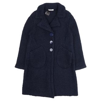Charlott Single-Breasted Coats, female, Blue, Size: XL Parkas