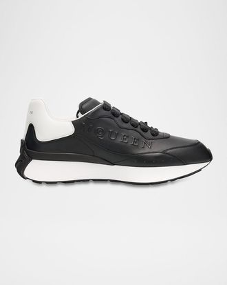 Alexander McQueen Men & apos;s Sprint Leather Runner Sneakers