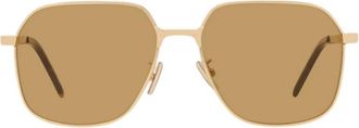 Givenchy Gv 40088U Zonnebril - unisex - Zonnebrillen - Geel - 56 MM - Accessoires
