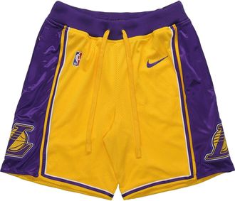 Nike Los Angeles Lakers Basketball Shorts Yellow AJ9170-728