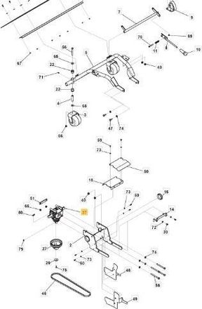 STIGA Sports Caja De Cambios Original Stiga - 1319-1856-01