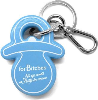 forBitches Suck Me keyring - women - Rubber - One Size - Blue