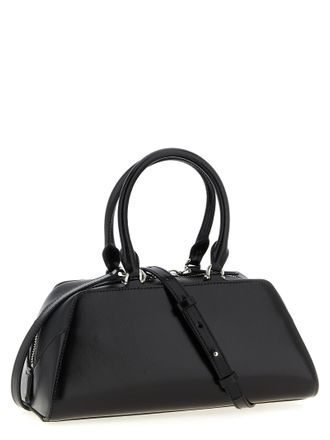 Givenchy Calfskin Leather Top Handle Bag - Black