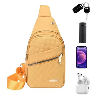 Generic Bag - Casual Sling Pouch Backpack, Adjustable Strap Lightweight Shoulder Front Pack for Running Walking Hiking Travel Outdoor Adventures School Colleg