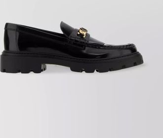 Tod's chunky sole chain loafers