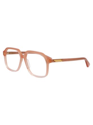 Bottega Veneta BV1329O Pink Acetate Optical Eyeglasses - Pink