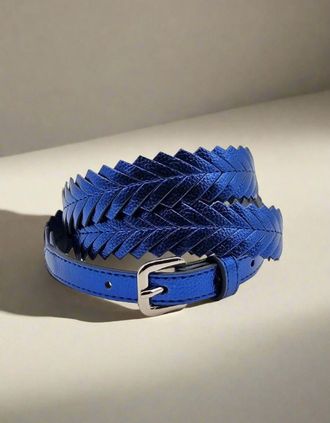 Nooki Design Womens Jay Jay Belt - Blue - Size: SM