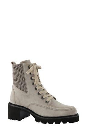 Paul Green Cassidy Hiker Boot in Stone Soft Suede at Nordstrom Rack, Size 6.5Us /4Uk