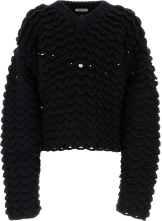 Namacheko Black Wool Blend Sweater