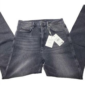 Anine Bing Womens High Rise Skinny Jeans In Washed Black