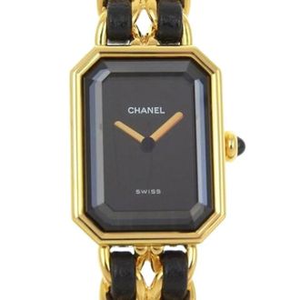 Chanel Pre-owned Vintage Glazen Horloge - Dames - Vintage Horloges - Zwart - ONE Size - Vintage
